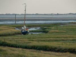 the island of Spiekeroog in germany photo