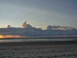 the island of Spiekeroog in germany photo