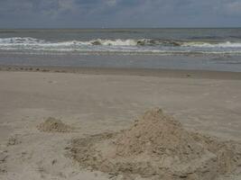 the beach of Spiekeroog photo