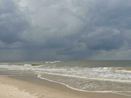 the beach of Spiekeroog photo