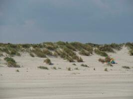 the beach of Spiekeroog photo