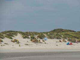 the beach of Spiekeroog photo