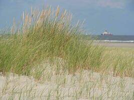 the beach of Spiekeroog photo