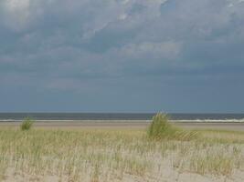 the beach of Spiekeroog photo