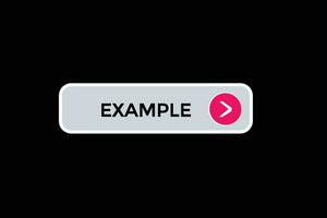 new example website, click button, level, sign, speech, bubble  banner, vector