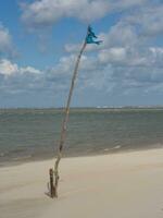 spiekeroog island in germany photo