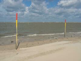 spiekeroog island in germany photo