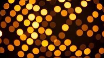 Luxury hexagonal abstract black metal background with golden light lines. photo