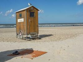 spiekeroog island in germany photo