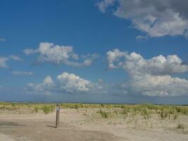 the beach of Spiekeroog photo