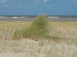 the beach of Spiekeroog photo