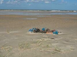 the beach of Spiekeroog photo