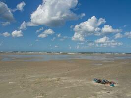 the beach of Spiekeroog photo