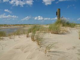 the beach of Spiekeroog photo