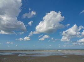 the beach of Spiekeroog photo