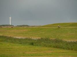 spiekeroog island in germany photo