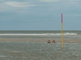 spiekeroog island in germany photo