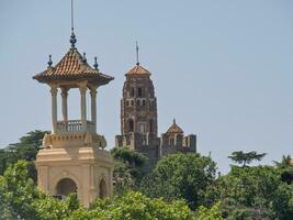 the city of Barcelona photo