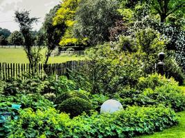 verano tiem en el jardín foto