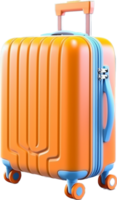 Luggage png with AI generated.