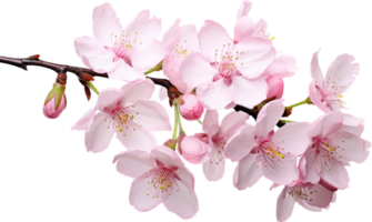 Sakura png with AI generated.