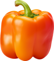 Bell pepper png with AI generated.