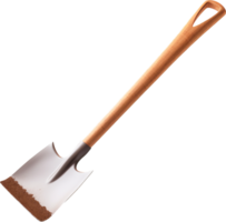 Shovel png with AI generated.