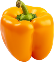 Bell pepper png with AI generated.