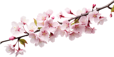 Sakura png with AI generated.