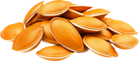 Pumpkin seed png with AI generated.