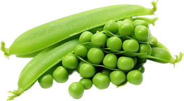 Pea png with AI generated.