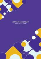 Abstract Background creative design purple color vector free template