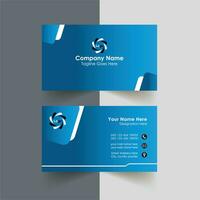 Business Card design Modern and Creative visiting Card Template. vector