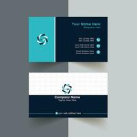 Business Card design Modern and Creative visiting Card Template. vector