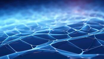 Abstract Mesh Background A Network of Patterns AI generated photo