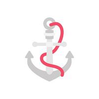 Anchor icon in vector. Illustration vector