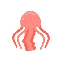 Jellyfish icon in vector. Illustration vector