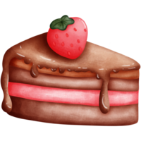 pastel con chocolate png