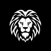 Lion, Minimalist and Simple Silhouette - Vector illustration