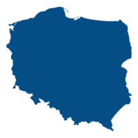 Poland map. Map of Poland in high details png