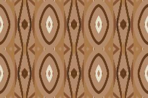 motivo ikat cachemir bordado antecedentes. ikat rayas geométrico étnico oriental modelo tradicional. ikat azteca estilo resumen diseño para impresión textura,tela,sari,sari,alfombra. vector