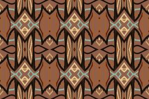 Motif Ikat Paisley Embroidery Background. Ikat Aztec Geometric Ethnic Oriental Pattern Traditional. Ikat Aztec Style Abstract Design for Print Texture,fabric,saree,sari,carpet. vector