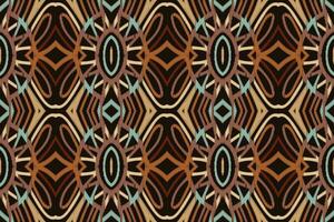 motivo ikat cachemir bordado antecedentes. ikat diseño geométrico étnico oriental modelo tradicional. ikat azteca estilo resumen diseño para impresión textura,tela,sari,sari,alfombra. vector