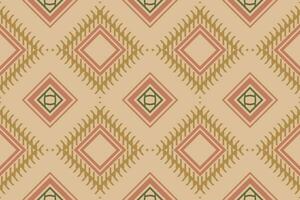 Ethnic pattern wallpaper. traditional patterned old saree dress design It is a pattern created by combining geometric shapes. Create beautiful fabric patterns. Design for print. vector