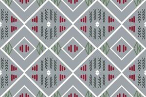 Simple ethnic design. Geometric ethnic pattern traditional Design It is a pattern created by combining geometric shapes. Create beautiful fabric patterns. Design for print. vector