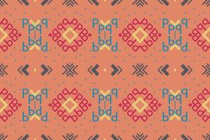 Ethnic pattern background. traditional patterned carpets It is a pattern created by combining geometric shapes. Create beautiful fabric patterns. Design for print. vector