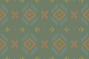 Ethnic pattern wallpaper. traditional patterned carpets It is a pattern created by combining geometric shapes. Create beautiful fabric patterns. Design for print. vector