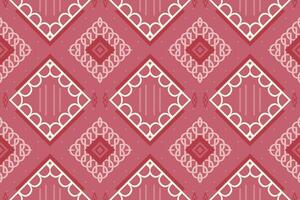 Ethnic pattern. traditional pattern design It is a pattern created by combining geometric shapes. Create beautiful fabric patterns. Design for print. vector