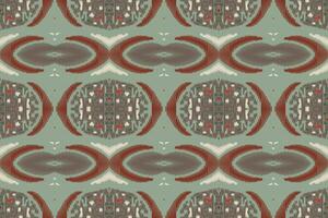 ikat floral cachemir bordado antecedentes. ikat raya geométrico étnico oriental modelo tradicional. ikat azteca estilo resumen diseño para impresión textura,tela,sari,sari,alfombra. vector