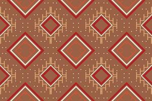 ikat sin costura modelo bordado antecedentes. ikat flor geométrico étnico oriental modelo tradicional.azteca estilo resumen vector ilustración.diseño para textura,tela,ropa,envoltura,pareo.